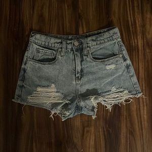 Blank NYC Denim Blue Shorts Size 25 In great condition